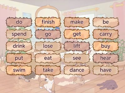 ✨ Flip the Verb Tiles: Let's Celebrate! 🎉