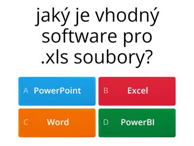 11. Typy souborů a jejich software