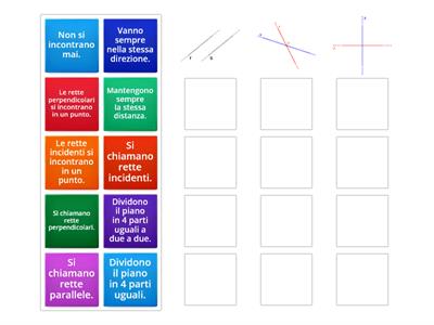 parallele, incidenti,perpendicolari