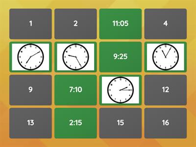 Telling Time to 5 Minutes