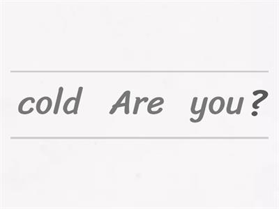 VERB to be QUESTIONS