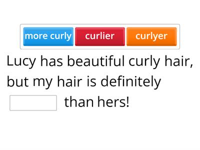 Comparative Adjectives - Beauty Standards 