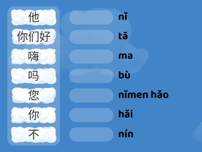 1 урок приветствия пиньинь