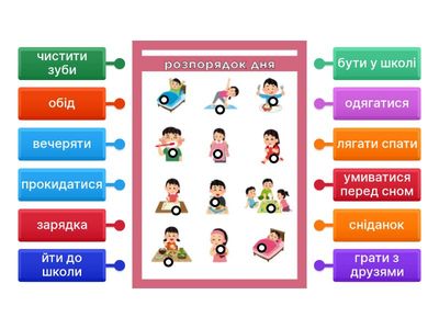 Розпорядок дня