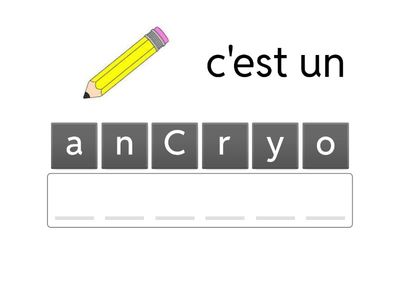 Le matériel scolaire 