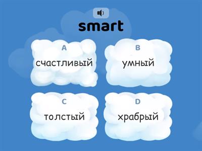 adjectives Биболетова 