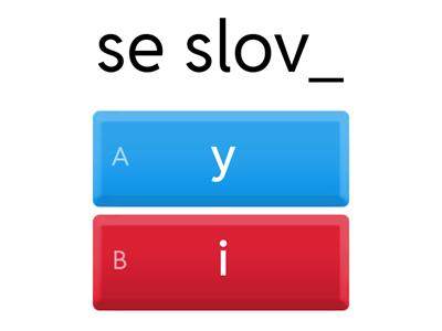 Koncovky - vzor město, moře