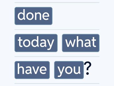 present perfect + write five more questions using this tense