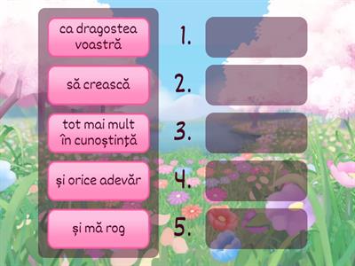 8. Verset cl.P,1,2,3 Filipeni 1:9