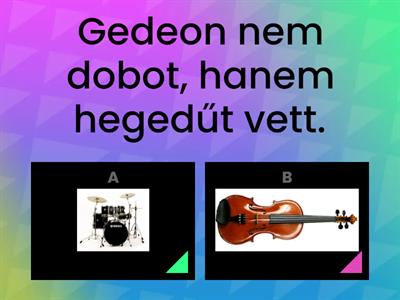 G-D mondatban, tagadás