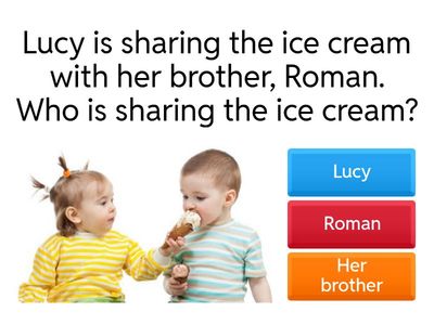 LC Who Story Comprehension