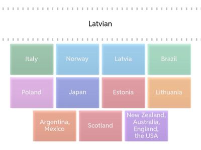 Group3 and 5-Countries and languages