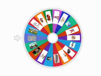 Toys spin wheel