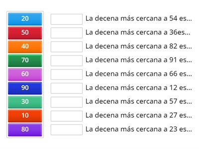 LA DECENA MÁS CERCANA