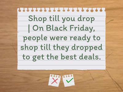 [Maisa] Idioms & Shopping [Speaking Cards]