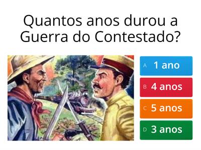 A Guerra do Contestado e a Reforma Protestante. 