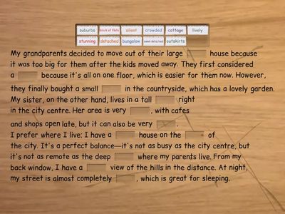GW 2nd B1+ U3 Vocabulary revision