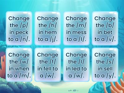 # 7 Beginning Phoneme Substitution Short e