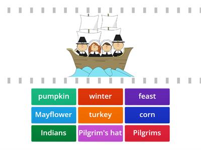 Thanksgiving vocabulary