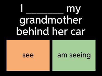 Stative & Dynamic Verbs Copy