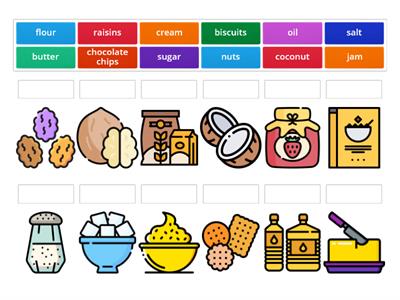 GMF4 PS1 U1 L1 Baking Vocabulary