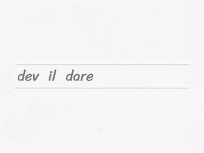 4.3 Syllable Scramble