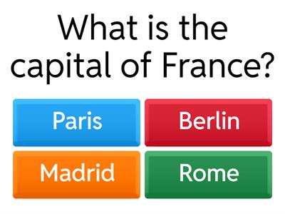 General Knowledge Quiz