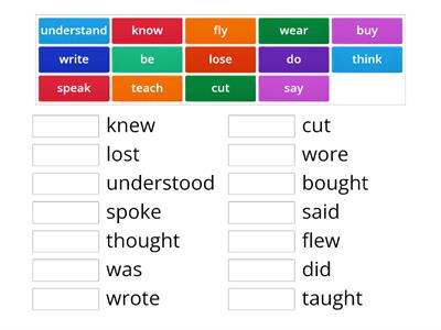 Irregular Verbs 