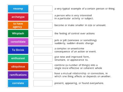 Article Vocab