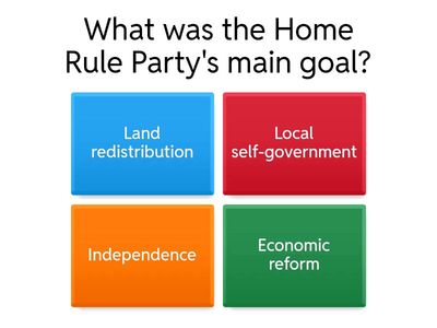 The Land War and Home Rule in Ireland