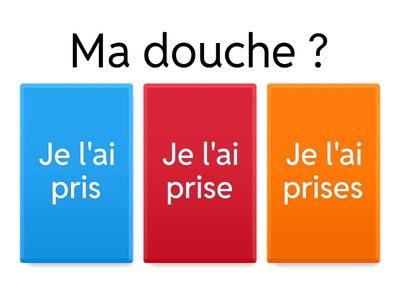 L'accord du participe passé avec AVOIR 