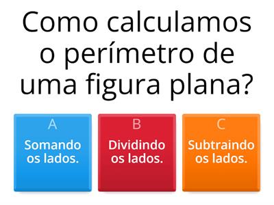 Vamos retomar o que aprendemos sobre perímetro?