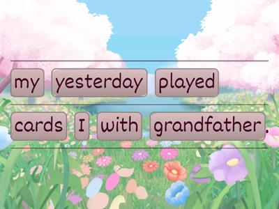 past simple regular vrbs (positive, negative, interrogarive)