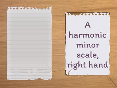 Preliminary Piano Technical Work