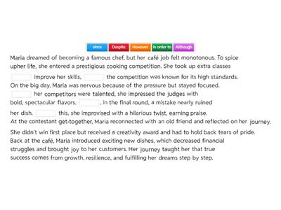 Maria’s Journey to Fulfillment