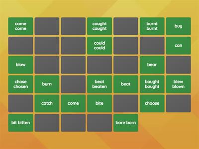 Irregular verbs