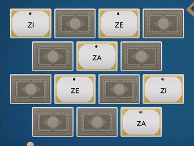 Z Znajdź parę takich samych sylab otwartych.