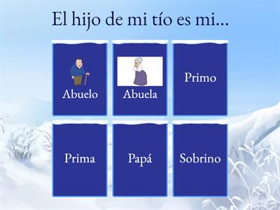 LA FAMILIA Y LOS POSESIVOS