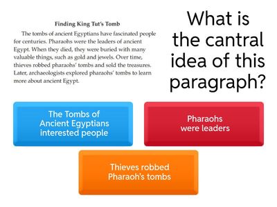  Central Idea - 3 Stories