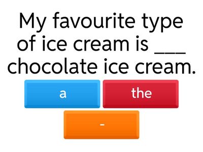 English Articles Quiz