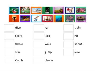 Phases 1. Sport Verbs