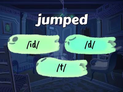 Suffix -ed  /d/, /t/, or /id/