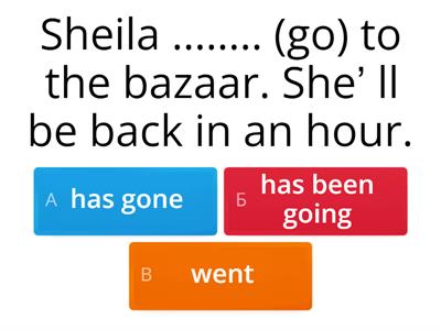  Present Perfect & Present Perfect Continuous