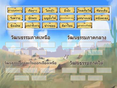 เเฟนพันธ์เเท้ วัฒนธรรมภาคต่างๆ