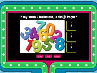 MATEMATİK ZİHİNDEN PROBLEMLER-1 