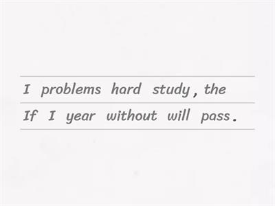 Zero and First Conditional Examples