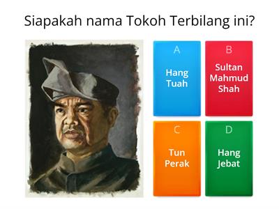 Kuiz Sejarah (Tun Perak Bendahara Terbilang)