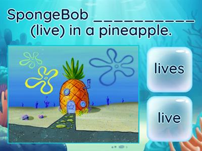SpongeBob - Present Simple 