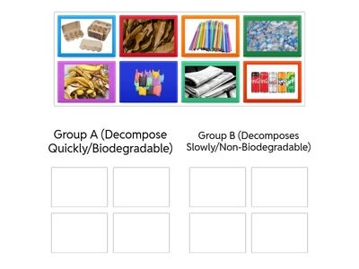 BIODEGRADABLE VS NON-BIODEGRADABLE 