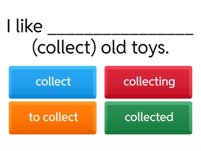 Gerunds, To-Infinitives and Bare Infinitives 